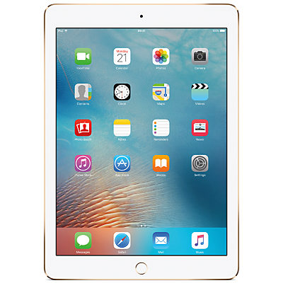 Apple iPad Pro, A9X, iOS, 9.7, Wi-Fi, 128GB Gold